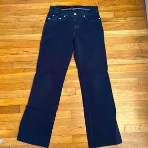 Fabrizio Gianni black stretch cotton twill jeans Size 4